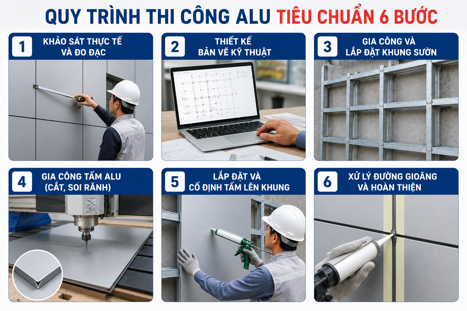 Quy trình kỹ thuật thi công alu